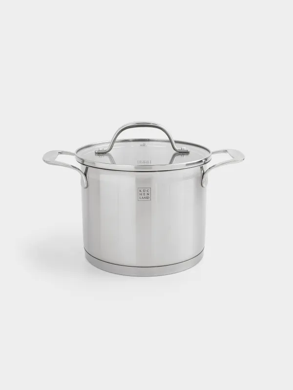 Dinnerware Set, 5 Pieces, medium, Silver Stone, image-1