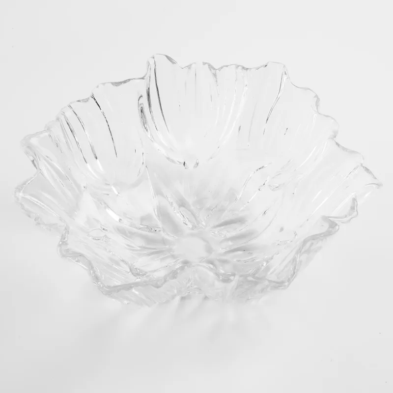 Salad bowl, 26x10 cm, 1,6 l, glass R, Flower, Fleur, image-2