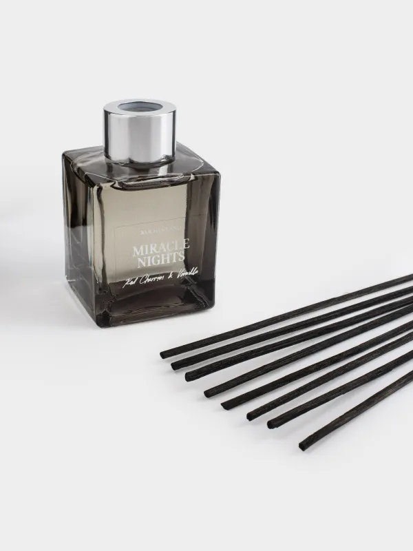 Aroma diffuser, 90 ml, Grey, Red Cherries & Vanilla, Miracle nights, image-2