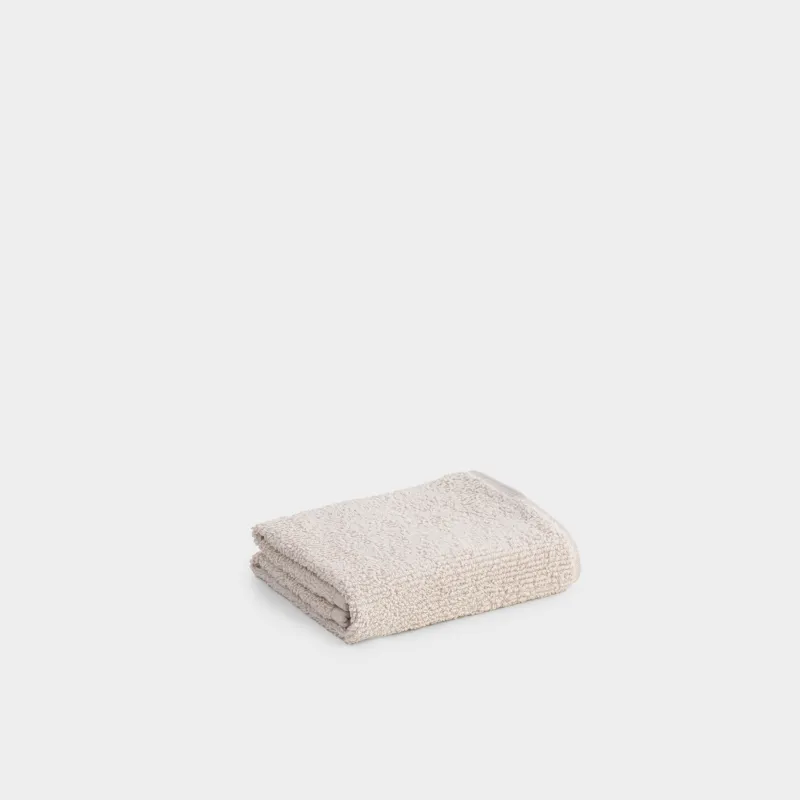 Towel, 40x60 cm, cotton, beige, Terry cotton
