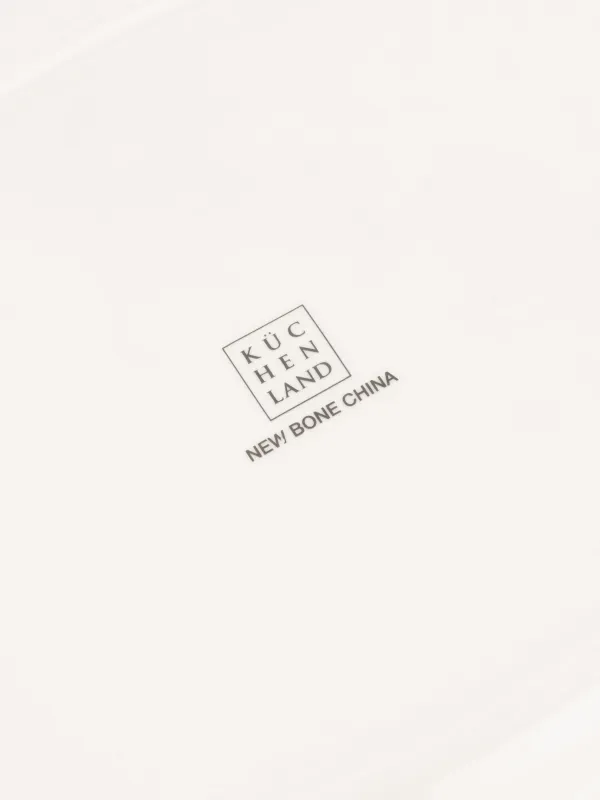 Dish, 30x21 cm, porcelain N, white, oval, Vintage flowers, La flore, image-2