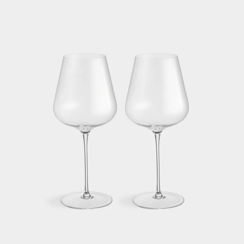 Drinking glass, 650 ml, 2 pcs, crystal glass, Ferentino
