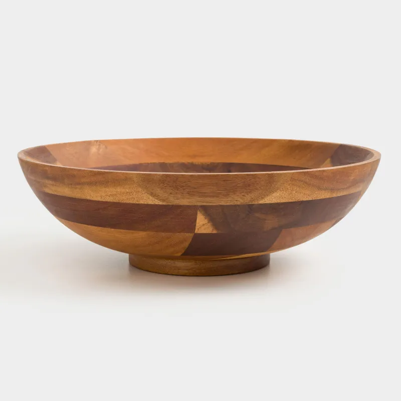 Fruit bowl, 26x8 cm, wood, Noble tree 