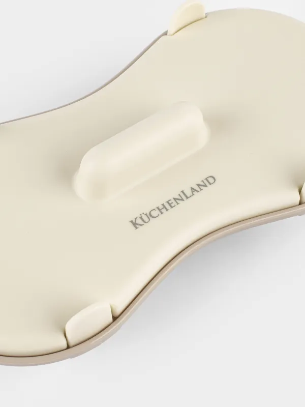 Microwave poached egg mold, 22x12 cm, 2 separate, plastic, beige, Soft kitchen, image-8