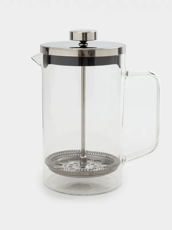 French press, 1 l, B glass / steel, Flavor, image-0