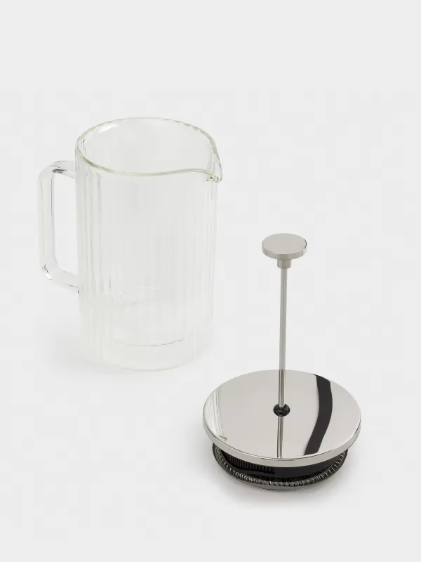 French press, 800 ml, glass B, Air ribby, image-5