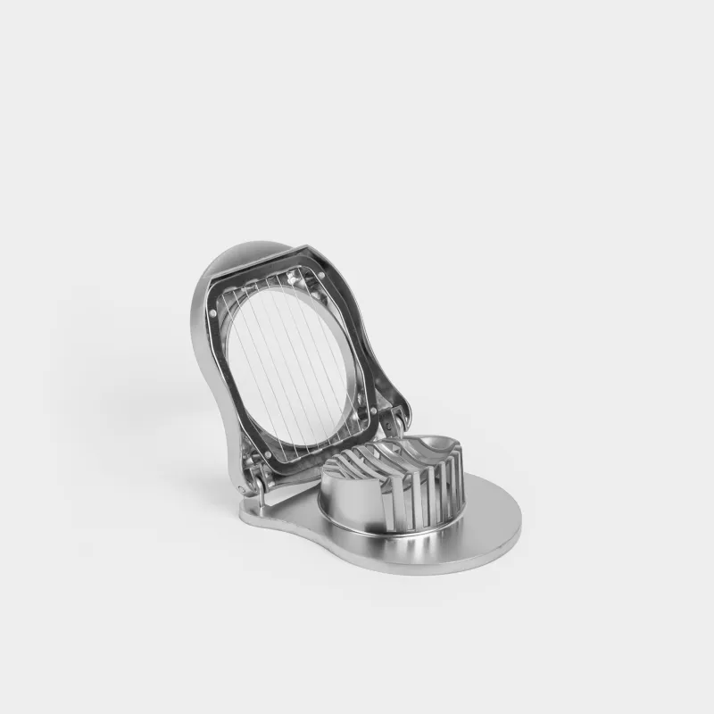 Egg slicer, 10 cm, metal, Easily
