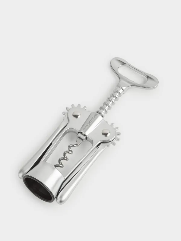 Lever corkscrew, 19 cm, metal / plastic, Start, image-2