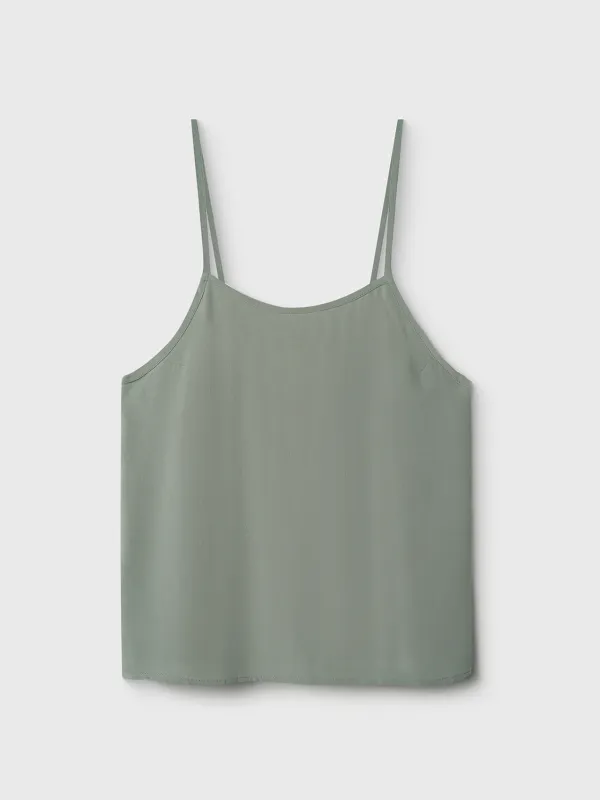 Women's top, homewear, size M, straps, viscose, milky, Flowers, Arsinoa, image-7