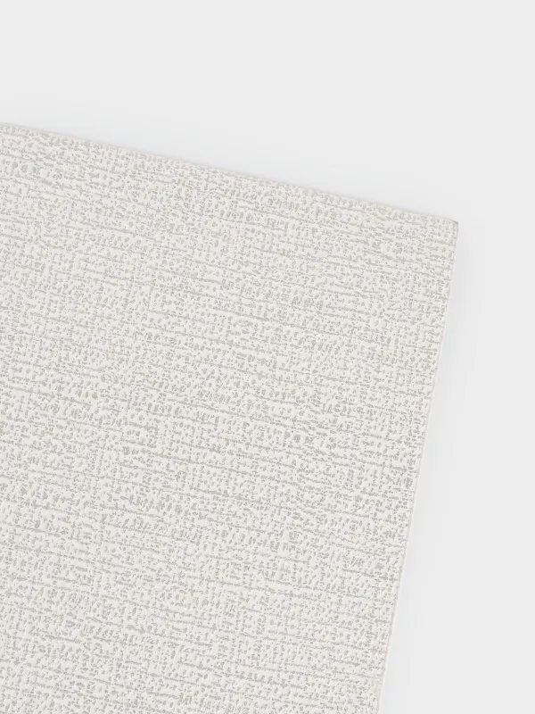 Napkin for appliances, 30x45 cm, PVC, rectangular, white, Silver drops, Rock, image-3