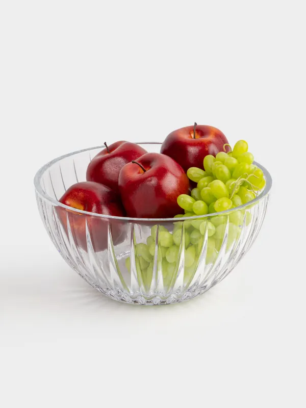 Fruit vase, 25x12 cm, glass R, Glare, image-4