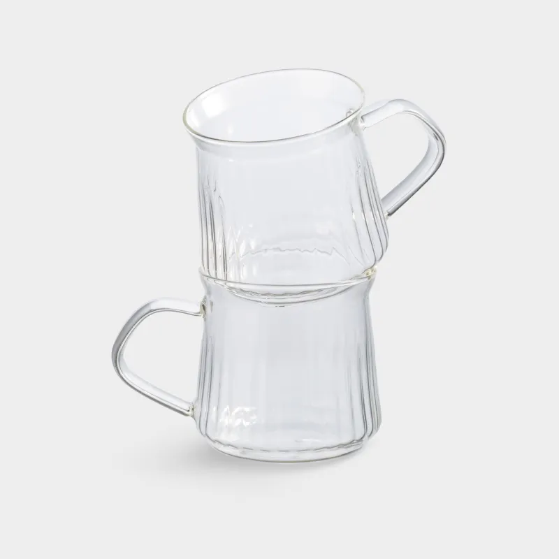 Mug, 320 ml, 2 pcs, glass B, Glacier
