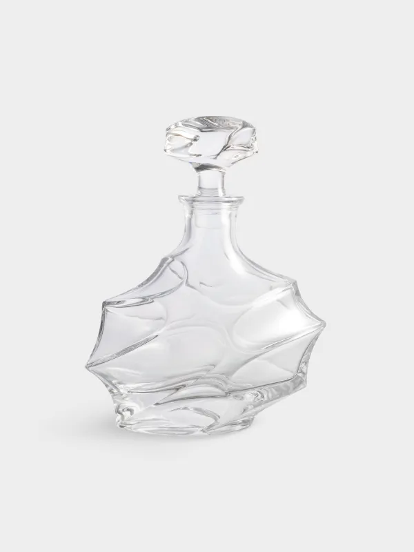 Drink set, 4 pers, 5 items, decanter / glasses, glass R, shaped, Peak, image-3