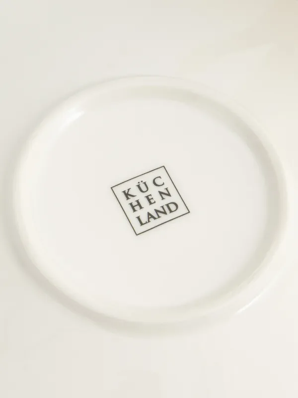 Tea pair, 1 person, 2 items, 300 ml, porcelain P, golden, Horses, Horse art, image-5