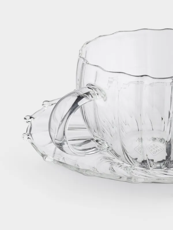 Tea pair, 1 pers, 2 items, 360 ml, glass B, Camellia, image-5