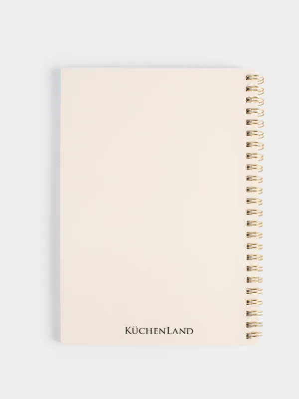 Notepad for notes, 15x20 cm, 80 l, on rings, PVC, Cat-unicorn, Cat-unicorn, image-1