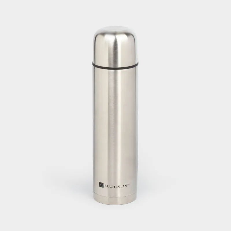 Thermos flask, 1 l, steel, metallic, Classic