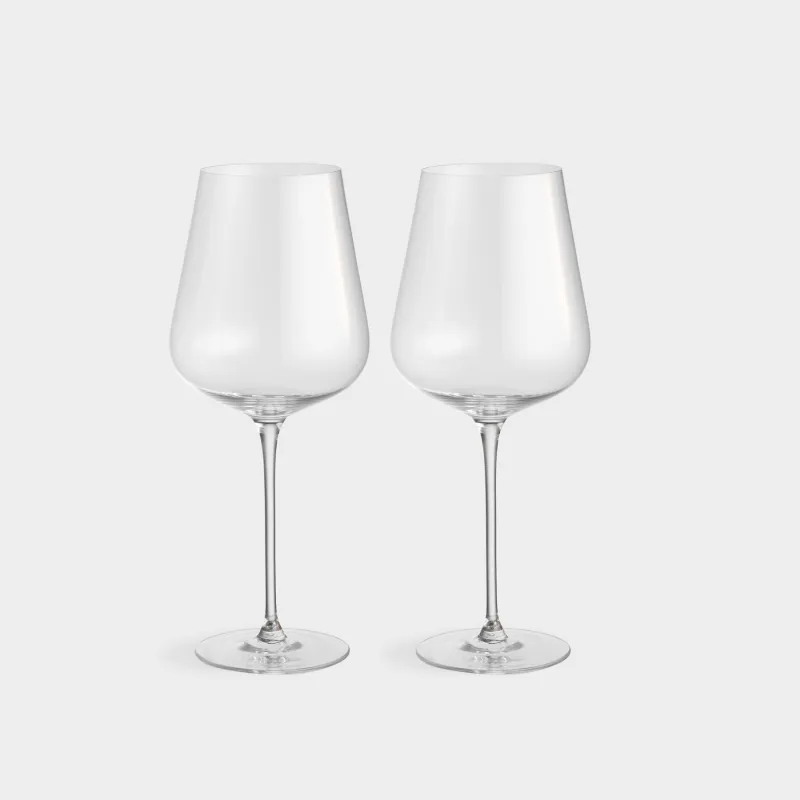 Drinking glass, 480 ml, 2 pcs, crystal glass, Ferentino