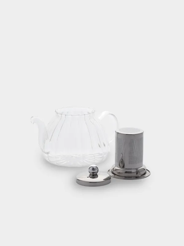 Teapot, 1 l, B glass, Camellia, image-3