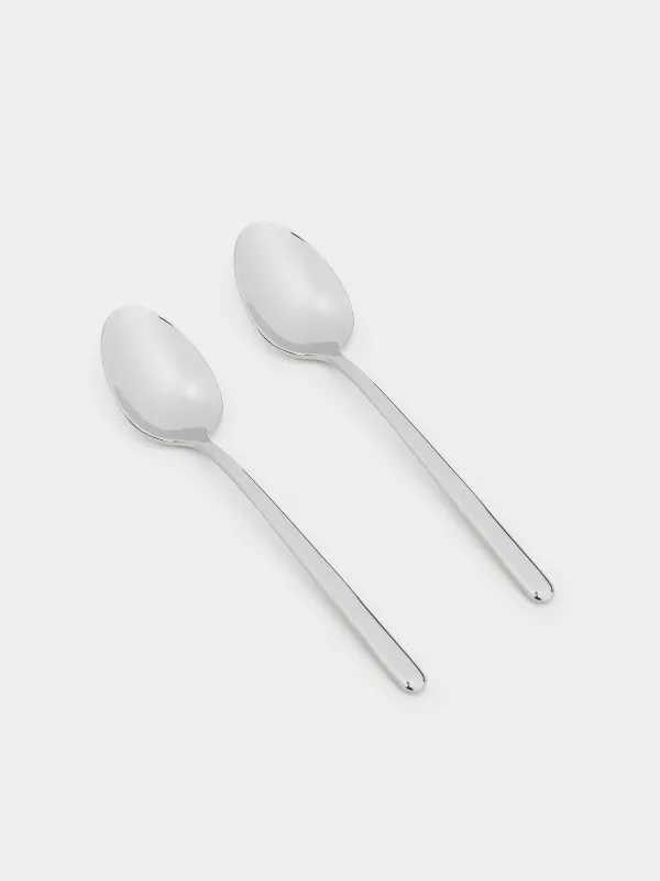 Dining spoon, 2 pcs, steel, Toscana, image-1