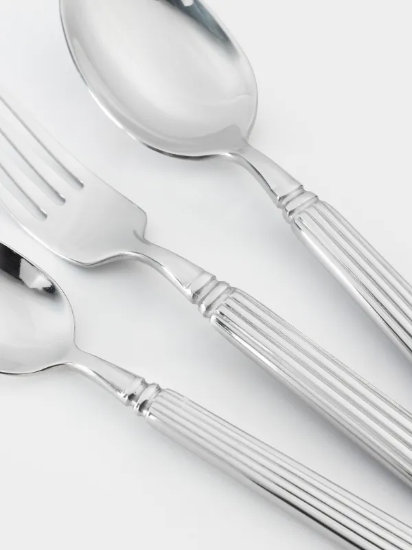 Cutlery, 6 persons, 24 items, steel, Florence, image-1
