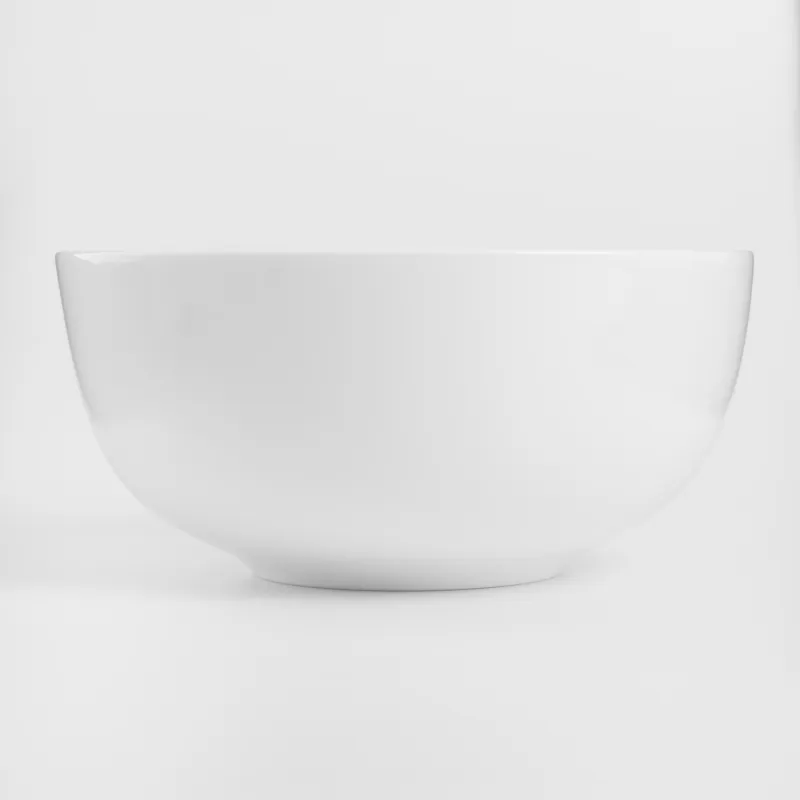 Salad bowl, 18x8 cm, 1.2 l, porcelain F, white, Ideal white, image-2