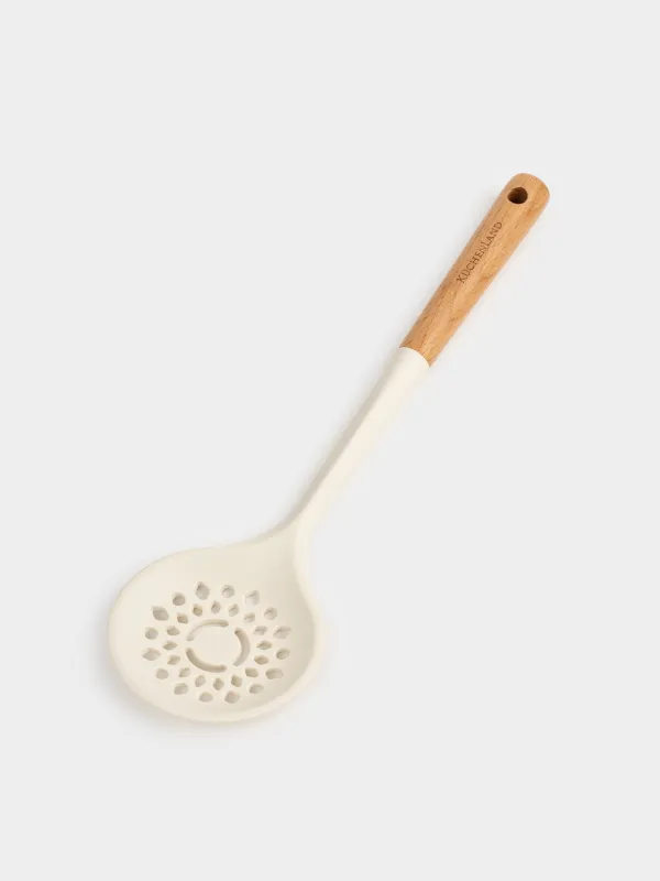 Skimmer, 32 cm, silicone/wood, milky, Legerity, image-1