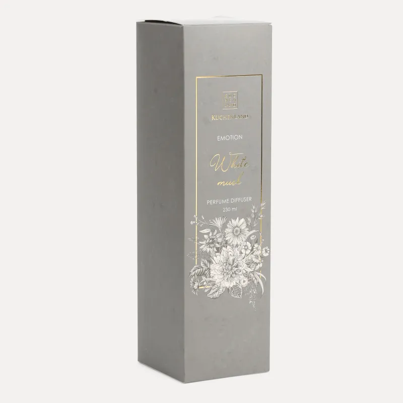 Aroma diffuser, 230 ml, grey, White Musk, Emotion, image-3