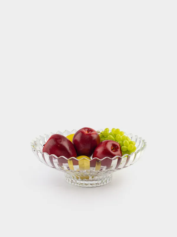 Fruit vase, 32x11 cm, glass R, Alpine, image-5