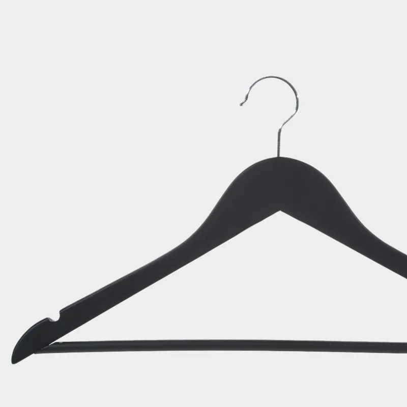 Hanger, 44 cm, 3 pieces, wood, black, Wooden house, image-3