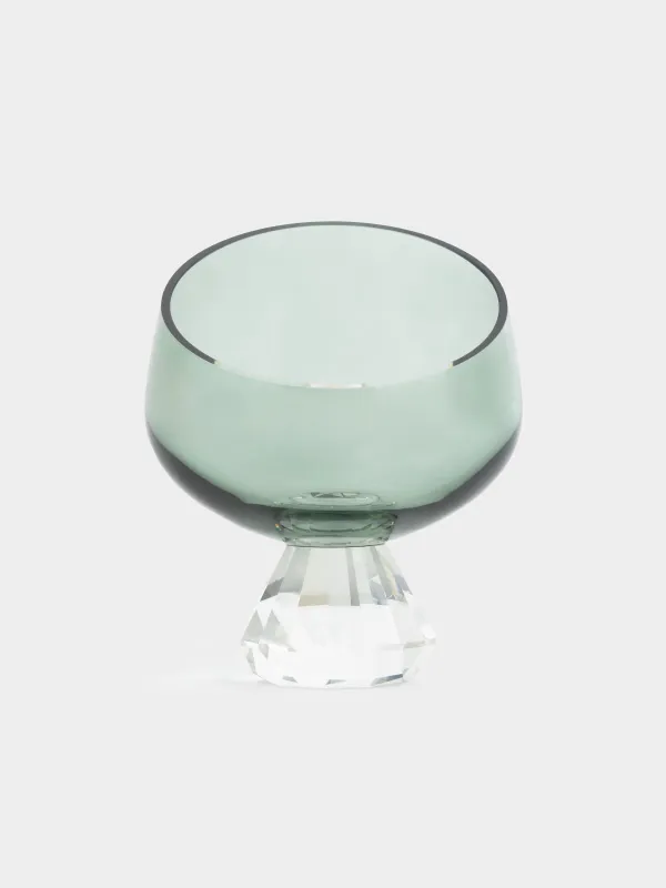 Candy bowl, 13x17 cm, on a leg, glass, Charm Life, image-3