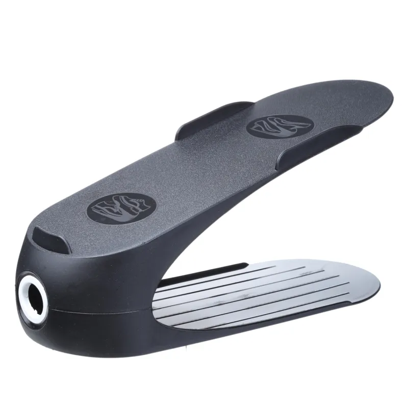 Organizer stand for men's shoes, 29 cm, plastic, black, Compact, image-2