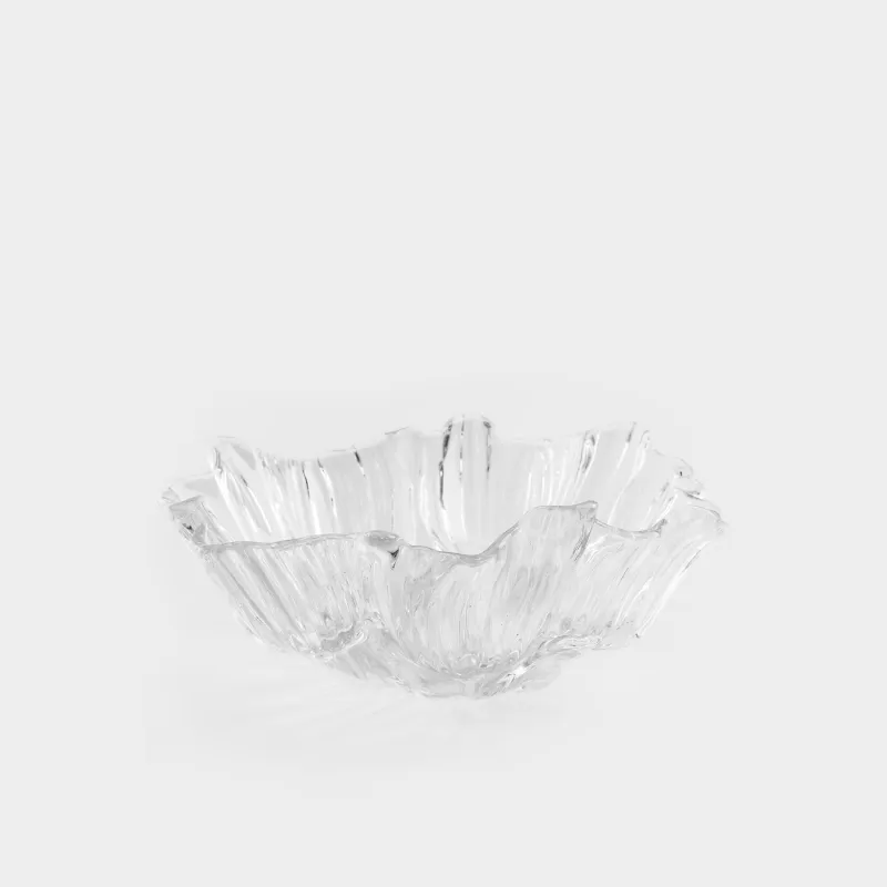 Salad bowl, 26x10 cm, 1,6 l, glass R, Flower, Fleur