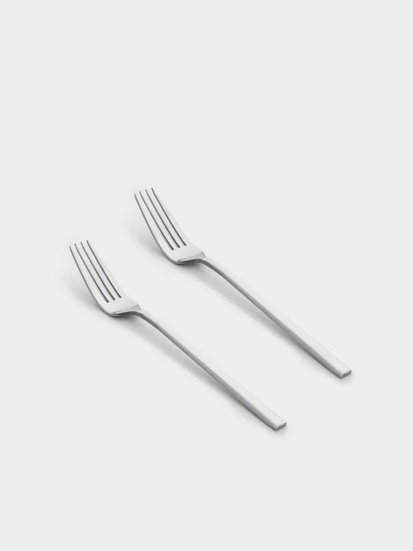 Dining fork, 2 pcs, steel, Rome, image-0