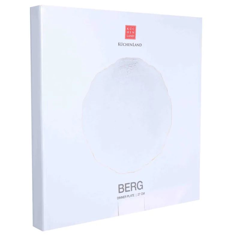 Dish, 33 cm, glass, with golden edging, Berg, image-2