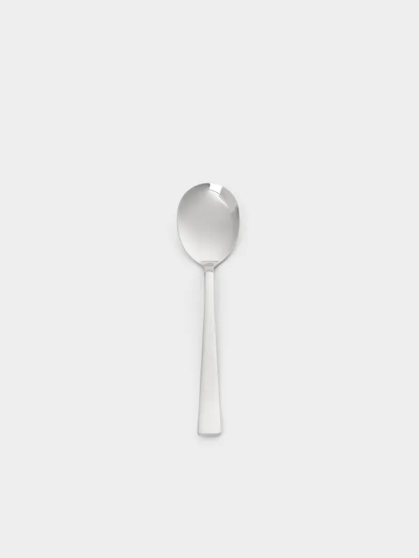 Salad serving equipment, 24 cm, 2 pr, spoon / fork, steel, Brugge, image-5
