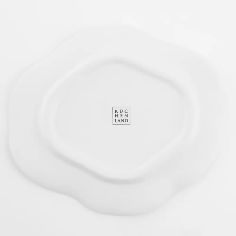 Tea pair, 1 person, 2 items, 450 ml, ceramic, white, Pause, Crumple font                  , image-4