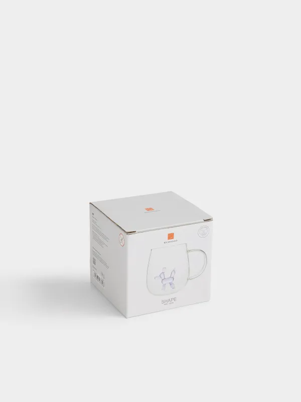 Mug, 400 ml, Glass B, Dog, Shape, image-4