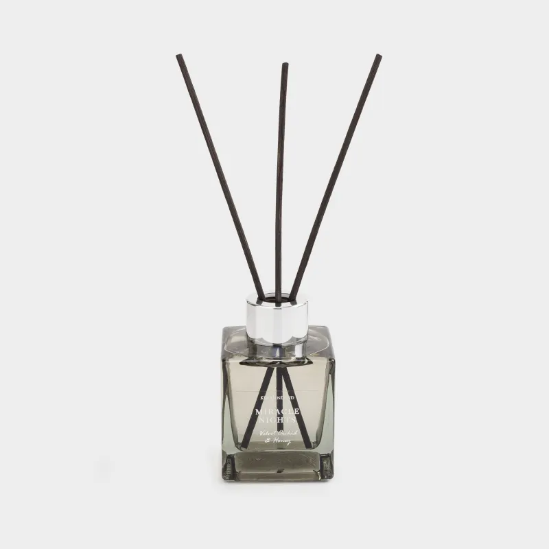 Aroma diffuser, 90 ml, Grey, Velvet Orchid & Honey, Miracle nights
