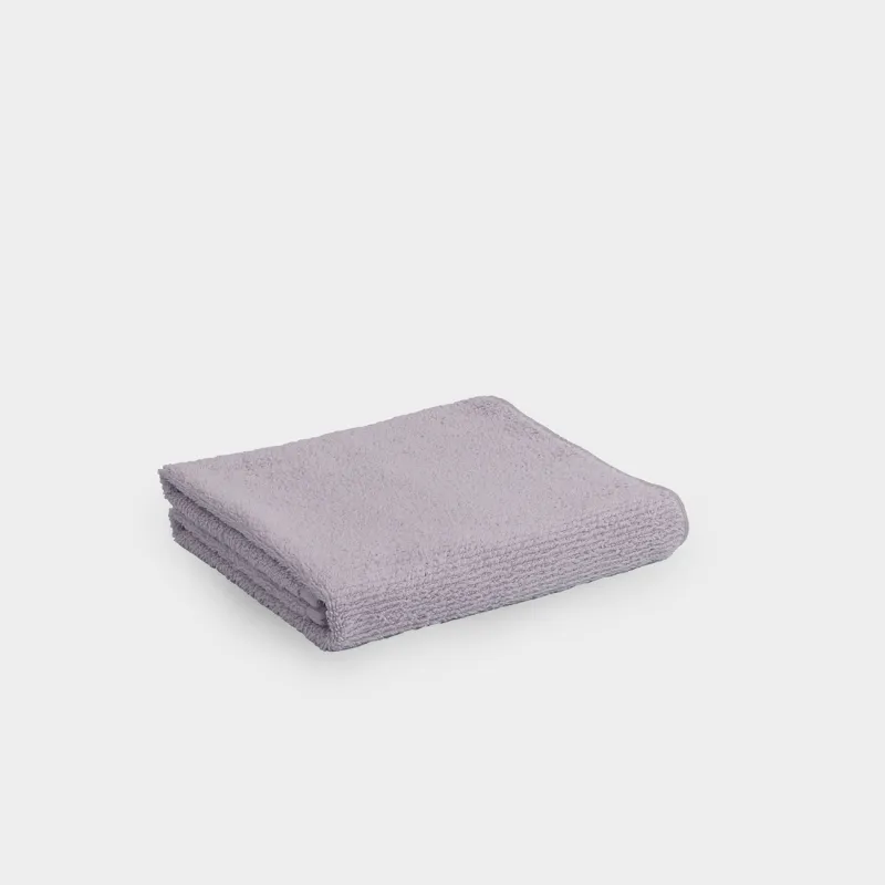 Towel, 50x90 cm, cotton, purple, Terry cotton
