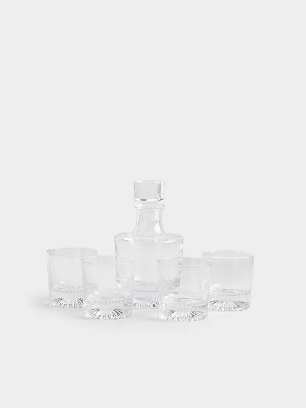 Drink set, 4 persons, 5 items, decanter / glasses, glass R, Valor, image-0
