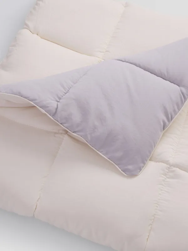 Blanket, 140x200 cm, microfiber / holofiber, beige / milky, Hollow fiber, image-5