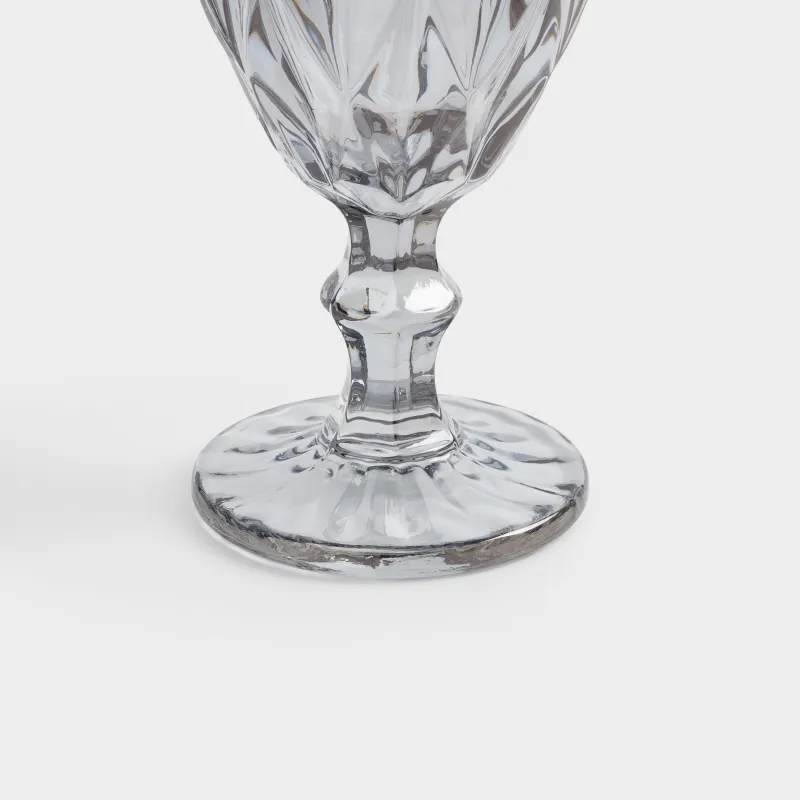 Drinking glass, 300 ml, glass R, grey, Rhomb color, image-4