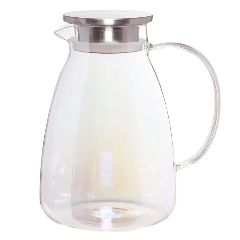 Jug, 2 l, with filter lid, glass B, mother-of-pearl, Radiant