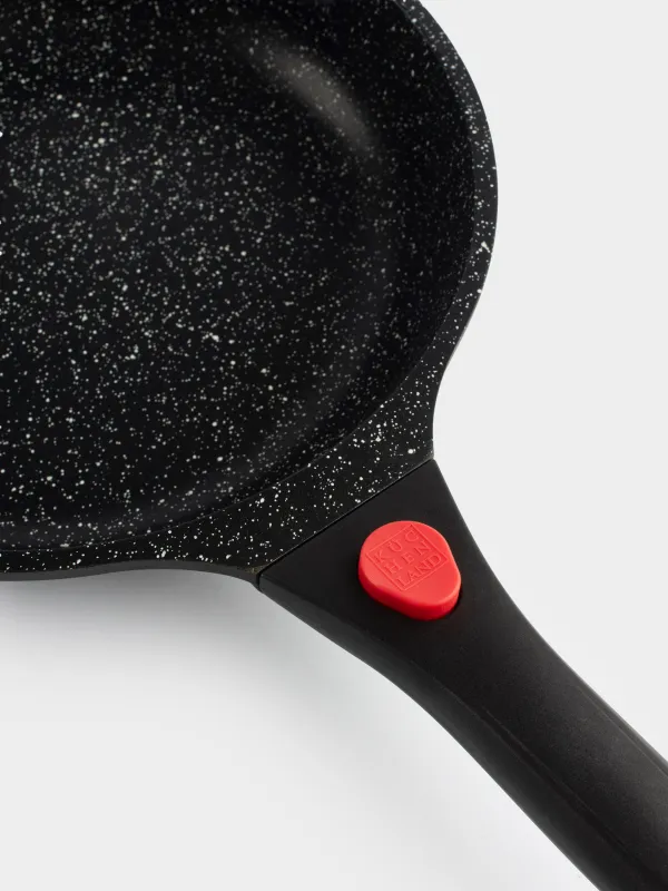 Frying pan, 24 cm, removable handle, coated, aluminum, Solution Red 2, image-5