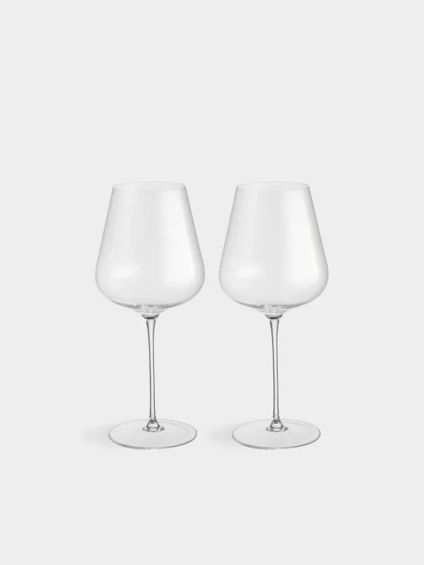 Drinking glass, 650 ml, 2 pcs, crystal glass, Ferentino, image-0
