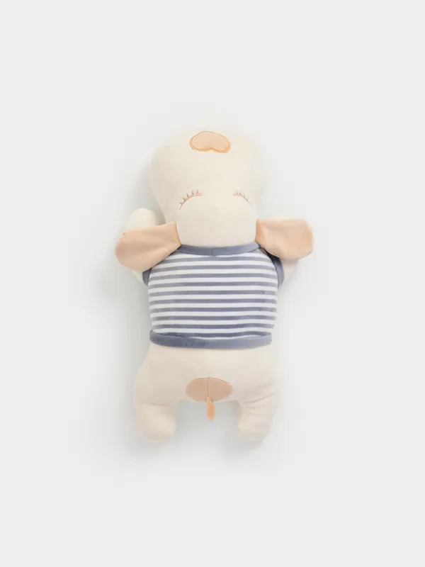 Decorative pillow, 50x26 cm, spandex, beige, Dog, Dog, image-1