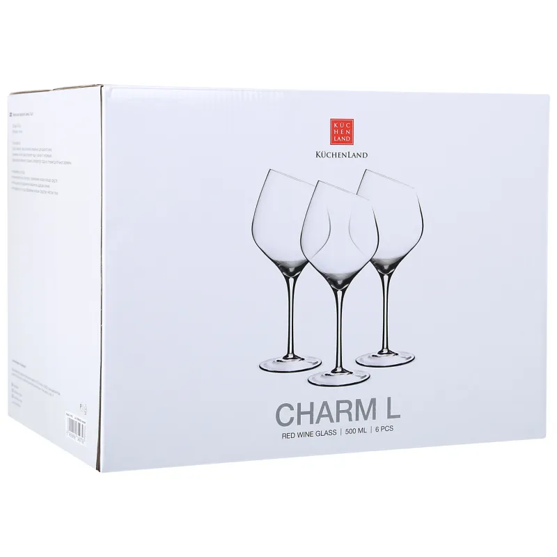 Drinking glass, 560 ml, 6 pcs, Charm L, image-2