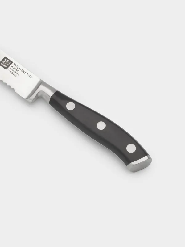 Knife set, 4 pr, steel / plastic, Actual, image-3