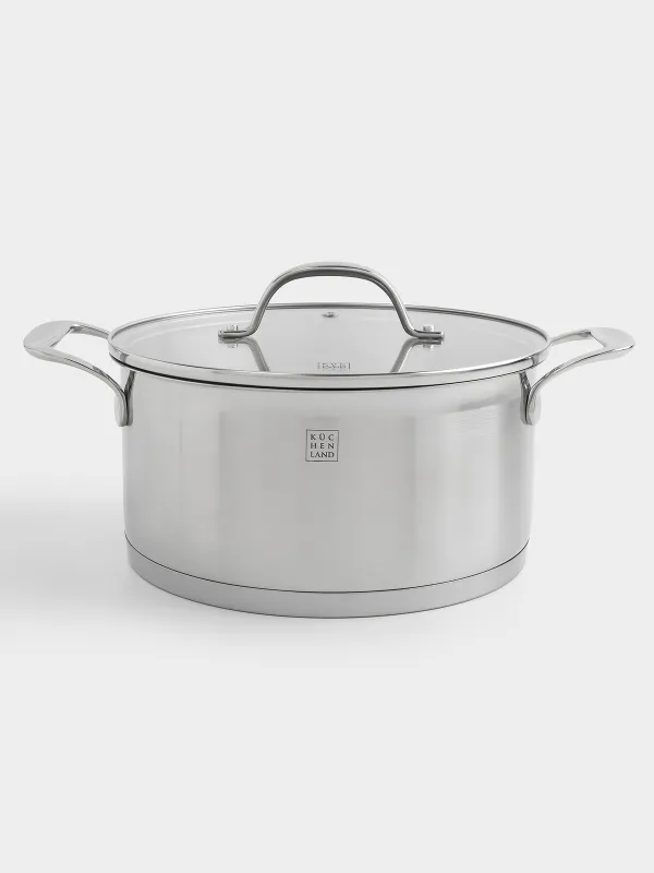 Dinnerware Set, 5 Pieces, medium, Silver Stone, image-3